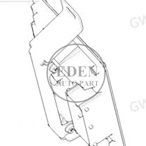 3624100XGW04A HAVAL TANK 500 Transfer case control unit GWM HAVAL AUTO PARTS VEHICLE PARTS&ACCESSORIES