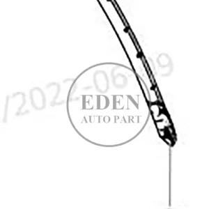 6207160XKV3AA HAVAL TANK 500 Right rear door rear sealing strip GWM HAVAL AUTO PARTS VEHICLE PARTS&ACCESSORIES